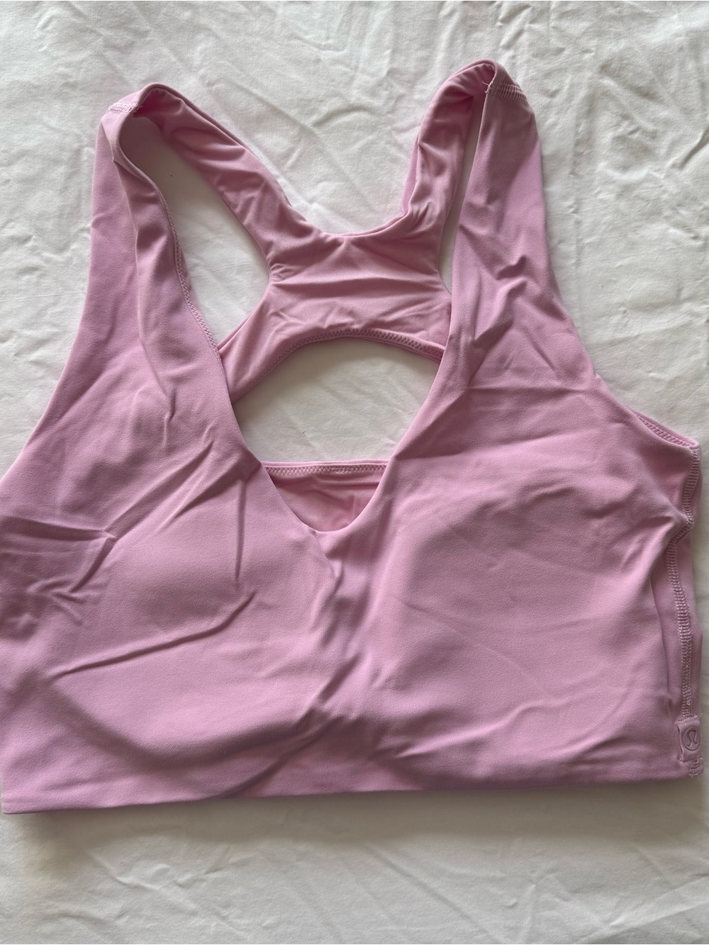 Lululemon Bend This Scoop and Cross Bra light support, A-C cups Small Medium